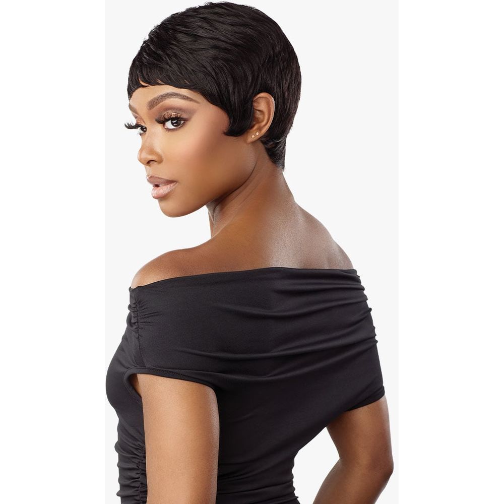 Sensationnel Empire Human Hair Salt & Pepper Full Wig - Evie - Beauty Exchange Beauty Supply