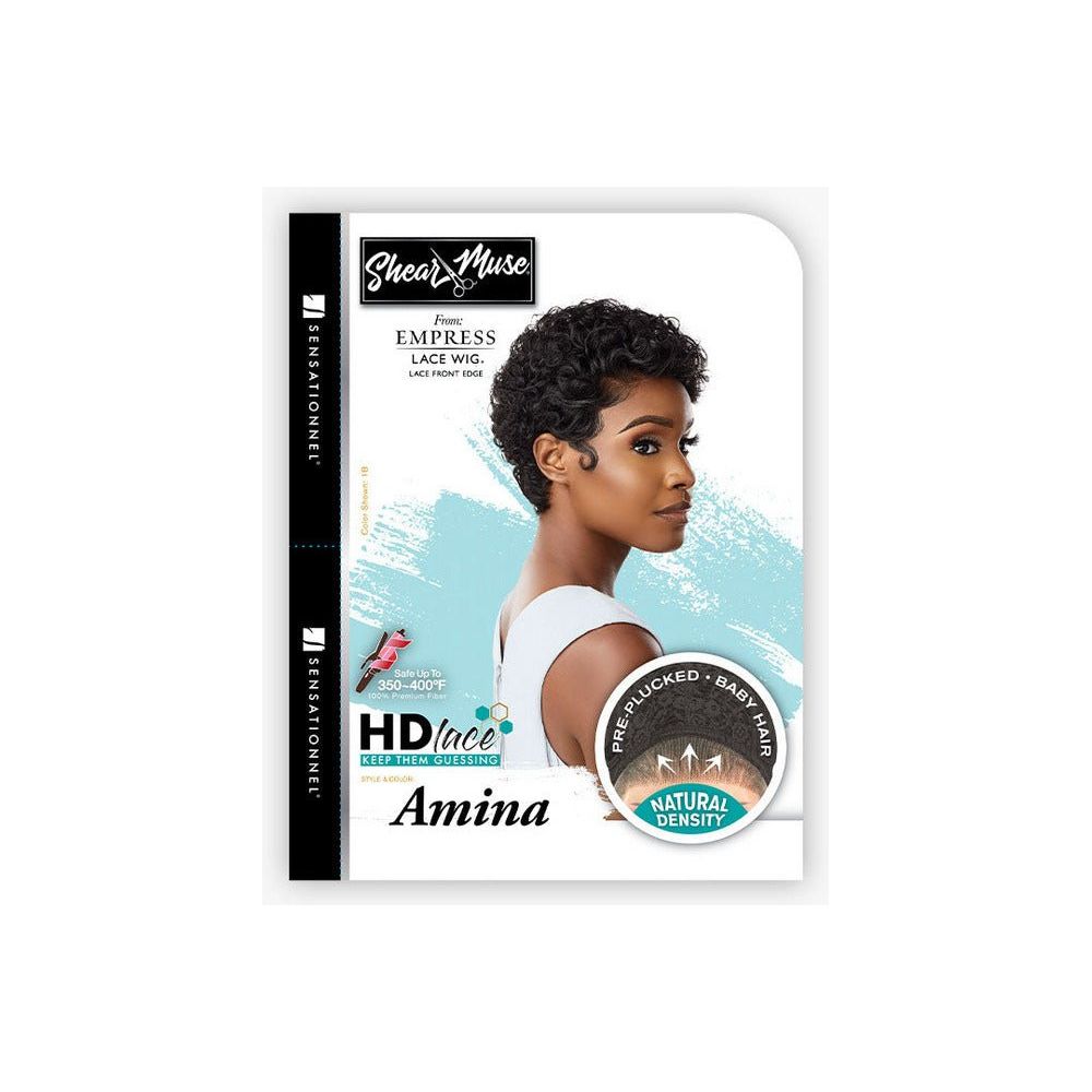 Sensationnel Empress Edge Shear Muse Synthetic HD Lace Front Wig - Amina - Beauty Exchange Beauty Supply