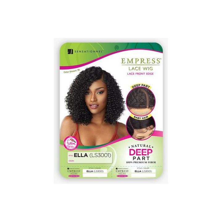 Sensationnel Empress Natural Deep Part Synthetic Lace Front Edge Wig - Ella - Beauty Exchange Beauty Supply