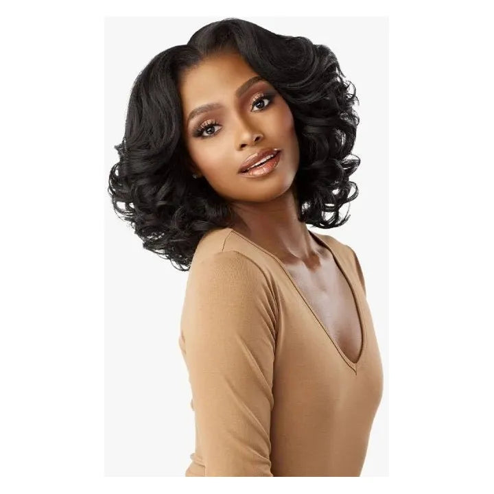 Sensationnel Kinky Edge 13X6 Lace Wig - KINKY BODY WAVE 14" - Beauty Exchange Beauty Supply