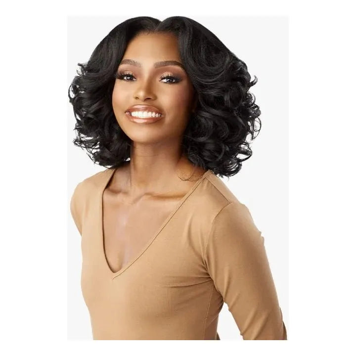 Sensationnel Kinky Edge 13X6 Lace Wig - KINKY BODY WAVE 14" - Beauty Exchange Beauty Supply