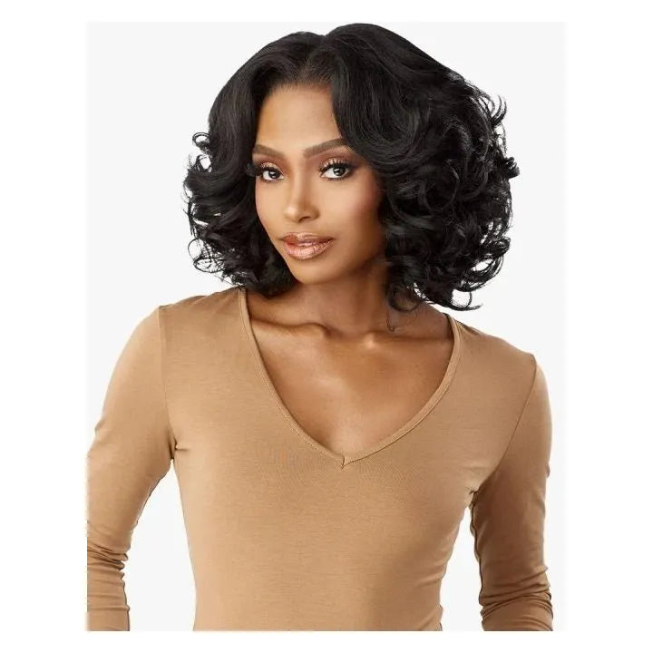 Sensationnel Kinky Edge 13X6 Lace Wig - KINKY BODY WAVE 14" - Beauty Exchange Beauty Supply