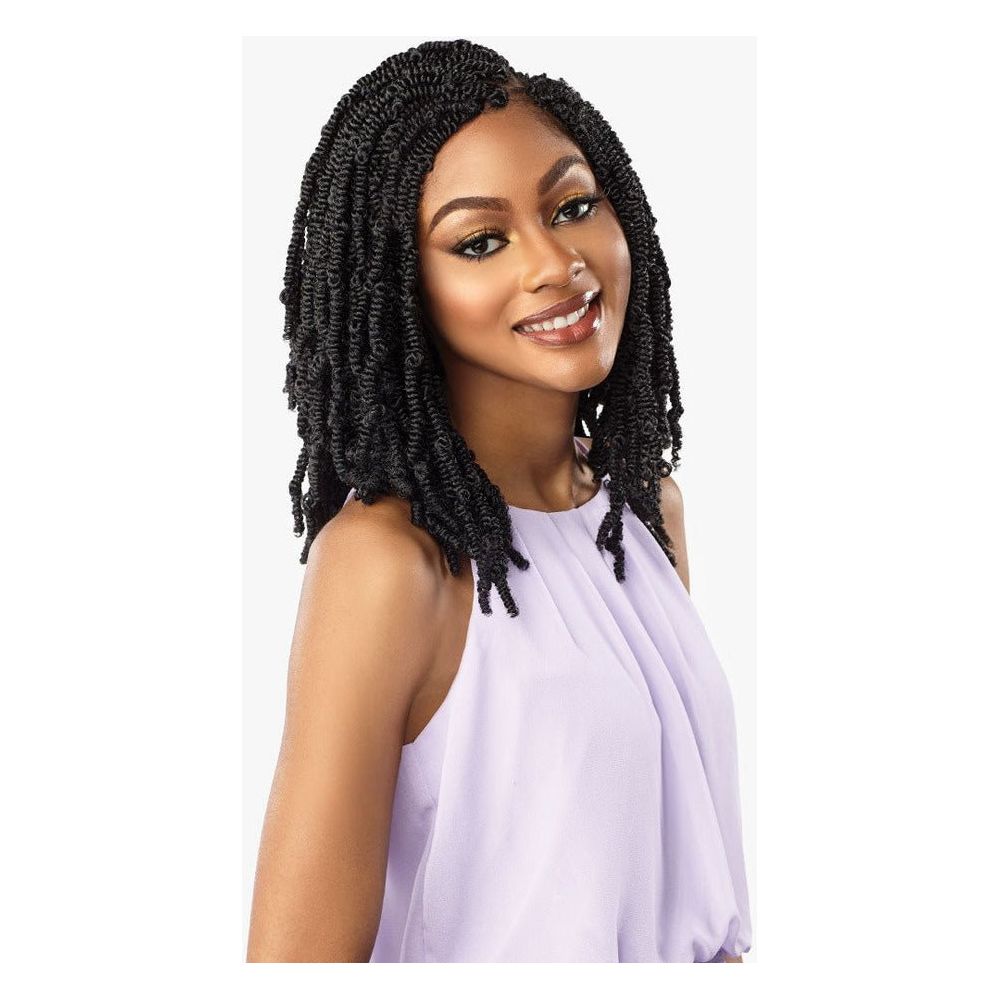 Sensationnel Lulutress Pre-Fluffed Crochet Braid 3X Afro Twist 16" - Beauty Exchange Beauty Supply