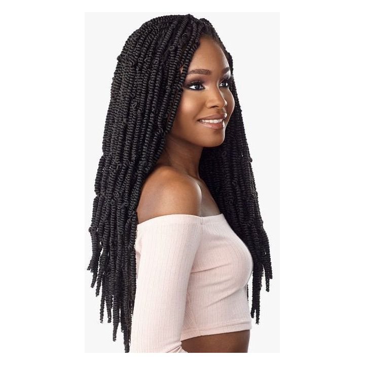 Sensationnel Lulutress Pre-Fluffed Crochet Braid - 3X Afro Twist 24" - Beauty Exchange Beauty Supply