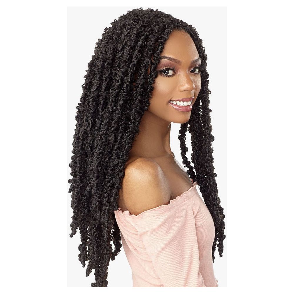 Sensationnel Lulutress Pre-Looped Crochet Braid 2x Butterfly Locs II 18" - Beauty Exchange Beauty Supply