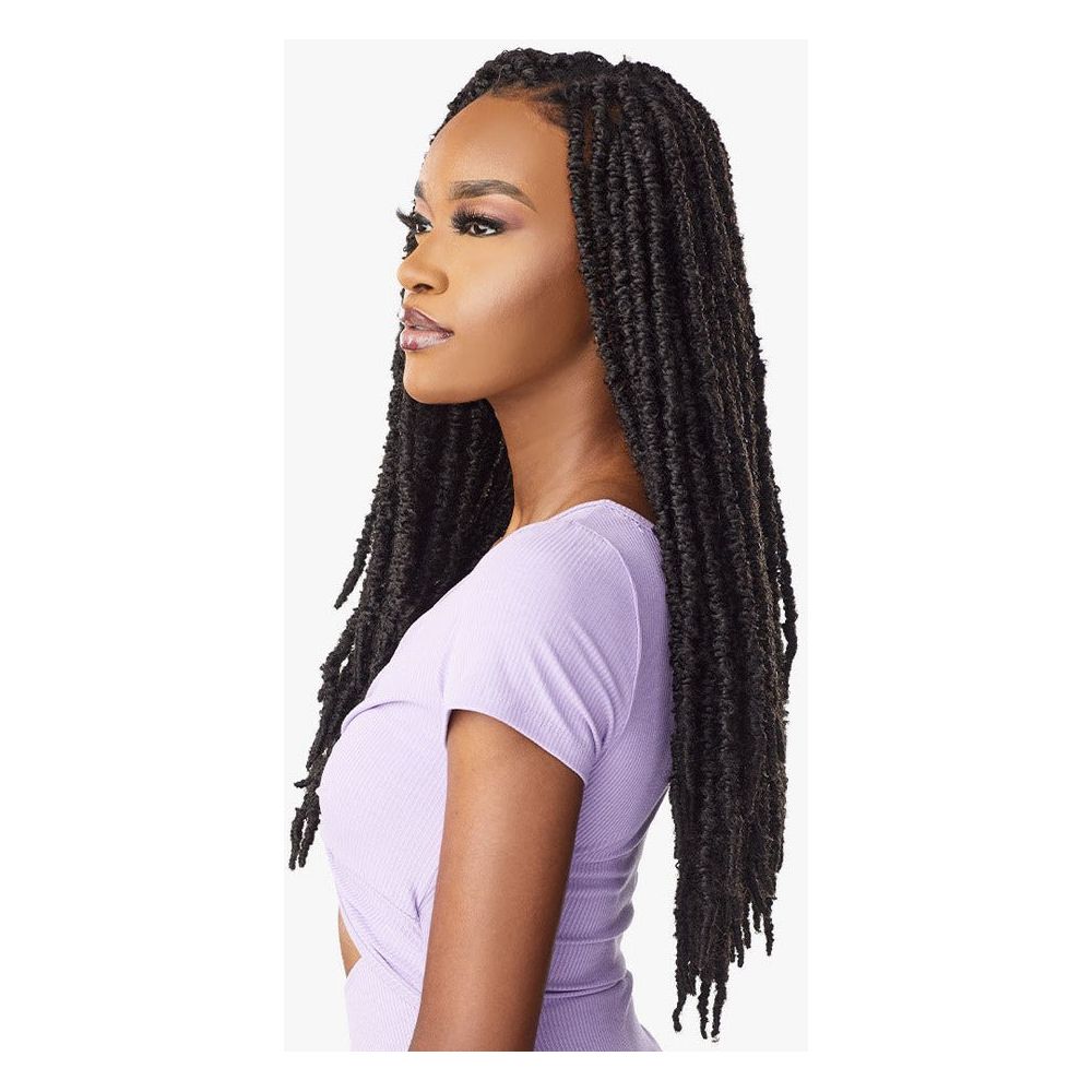 Sensationnel Lulutress Pre-Looped Crochet Braid 2x Skinny Butterfly Locs 18" - Beauty Exchange Beauty Supply