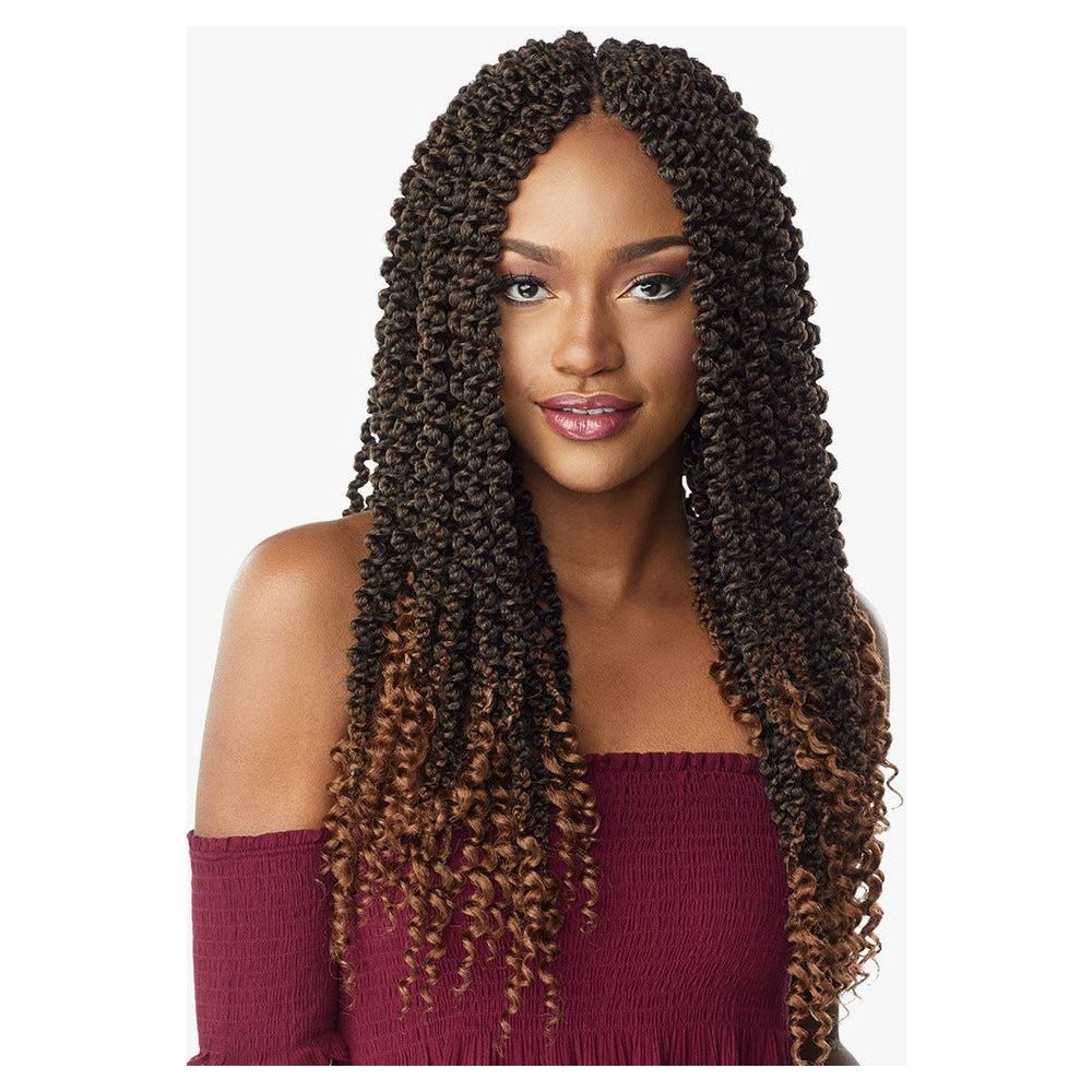 Sensationnel Lulutress Pre-Looped Crochet Braid 3X 3D Passion Twist 18" - Beauty Exchange Beauty Supply