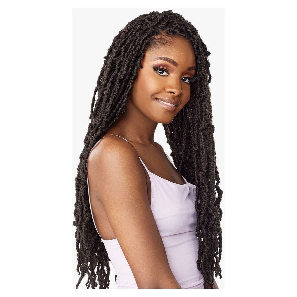 Sensationnel Lulutress Pre-Looped Crochet Braid 3x Distressed Locs 24" - Beauty Exchange Beauty Supply