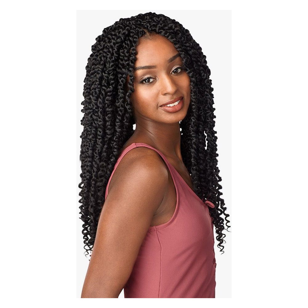 Sensationnel Lulutress Pre-Looped Crochet Braid - Passion Twist 18" - Beauty Exchange Beauty Supply