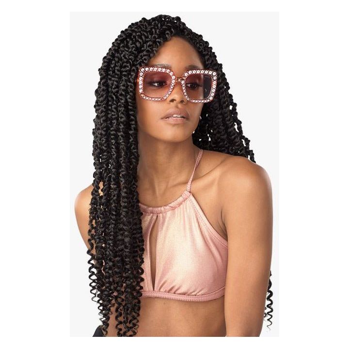 Sensationnel Lulutress Pre-Looped Crochet Braid - Passion Twist 24" - Beauty Exchange Beauty Supply