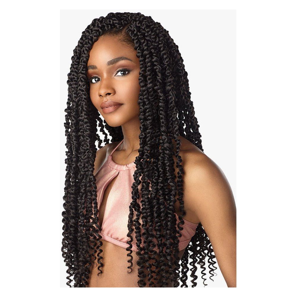 Sensationnel Lulutress Pre-Looped Crochet Braid - Passion Twist 24" - Beauty Exchange Beauty Supply