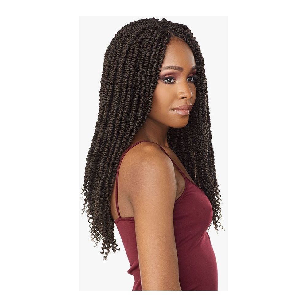 Sensationnel Lulutress Pre-Looped Crochet Braid Skinny 2x Passion Twist 18" - Beauty Exchange Beauty Supply