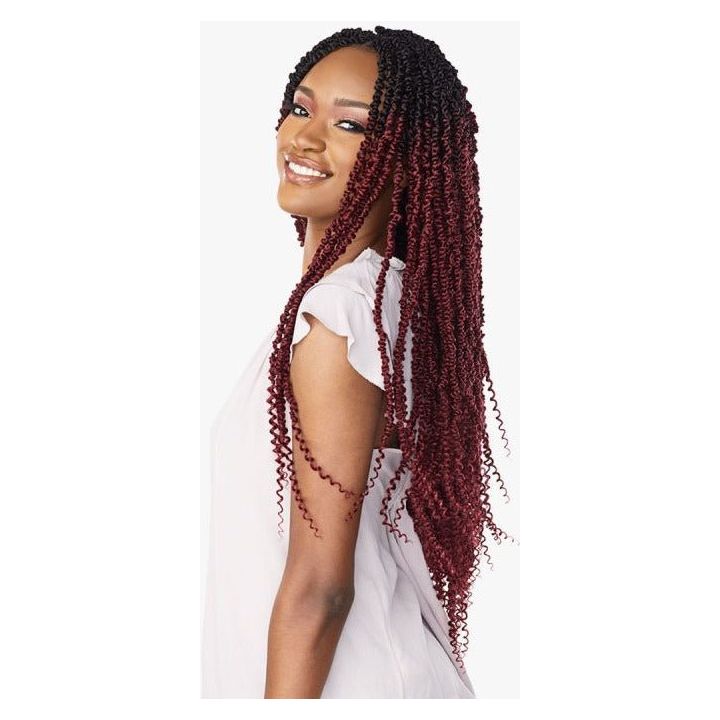 Sensationnel Lulutress Pre-Looped Crochet Braid Skinny 2x Passion Twist 24" - Beauty Exchange Beauty Supply