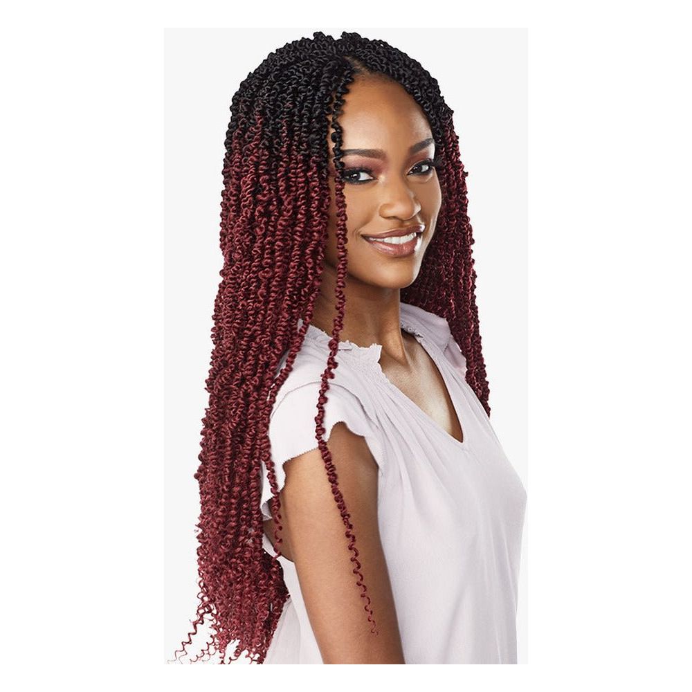 Sensationnel Lulutress Pre-Looped Crochet Braid Skinny 2x Passion Twist 24" - Beauty Exchange Beauty Supply