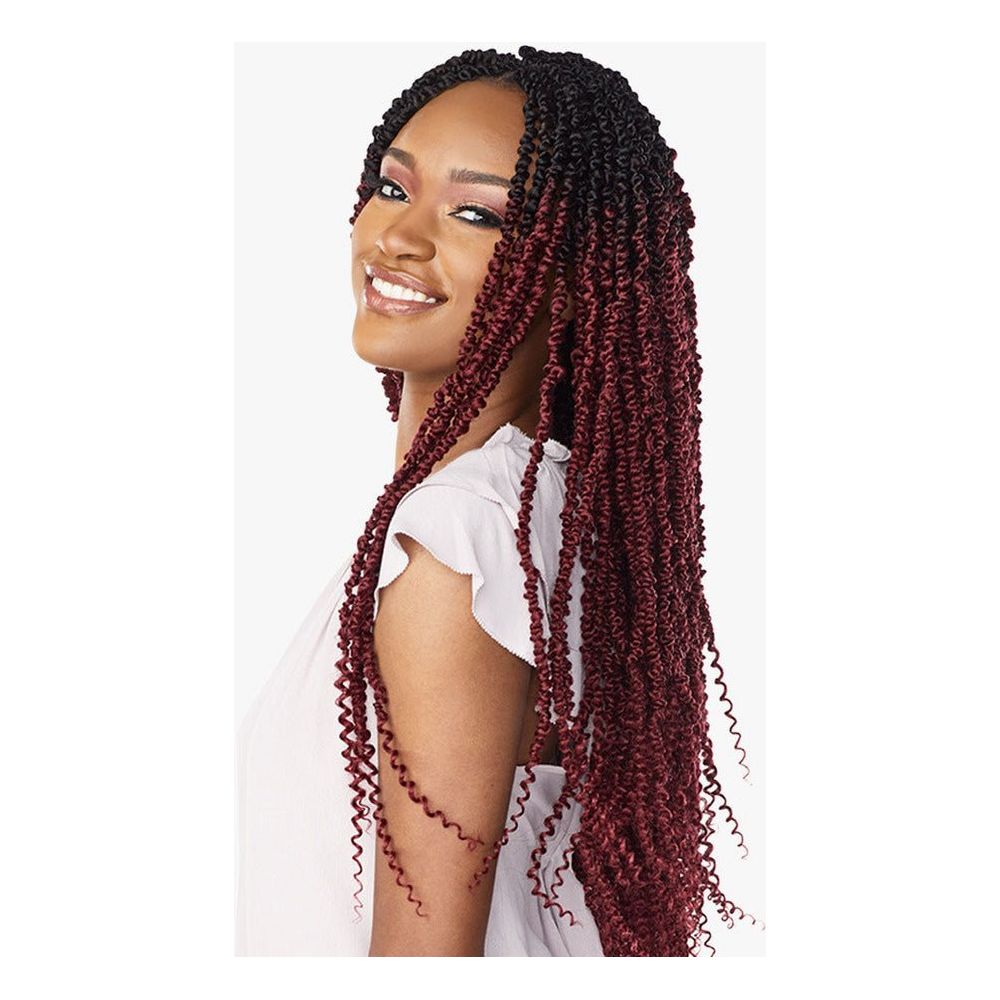 Sensationnel Lulutress Pre-Looped Crochet Braid Skinny 2x Passion Twist 24" - Beauty Exchange Beauty Supply