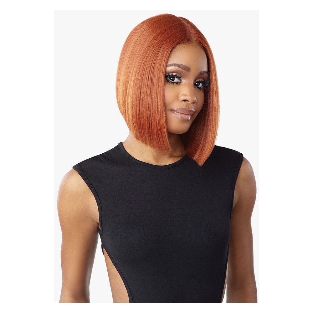 Sensationnel Shear Muse Red Krush HD Lace Synthetic Lace Front Wig - Kaisha - Beauty Exchange Beauty Supply