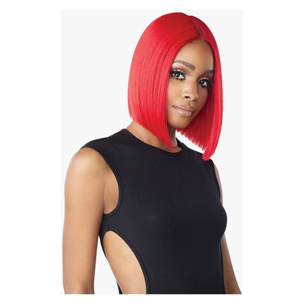 Sensationnel Shear Muse Red Krush HD Lace Synthetic Lace Front Wig - Kaisha - Beauty Exchange Beauty Supply