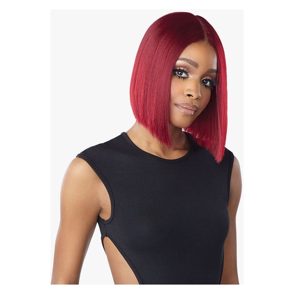 Sensationnel Shear Muse Red Krush HD Lace Synthetic Lace Front Wig - Kaisha - Beauty Exchange Beauty Supply