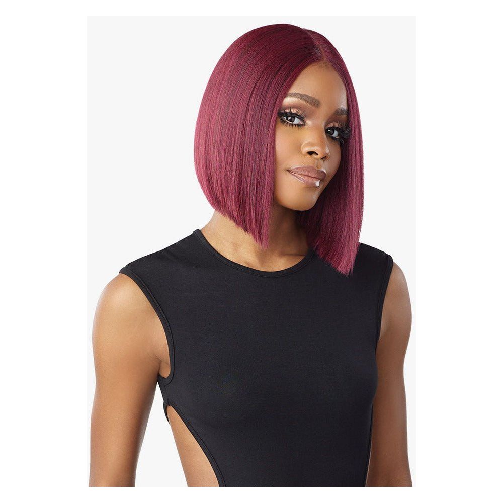 Sensationnel Shear Muse Red Krush HD Lace Synthetic Lace Front Wig - Kaisha - Beauty Exchange Beauty Supply