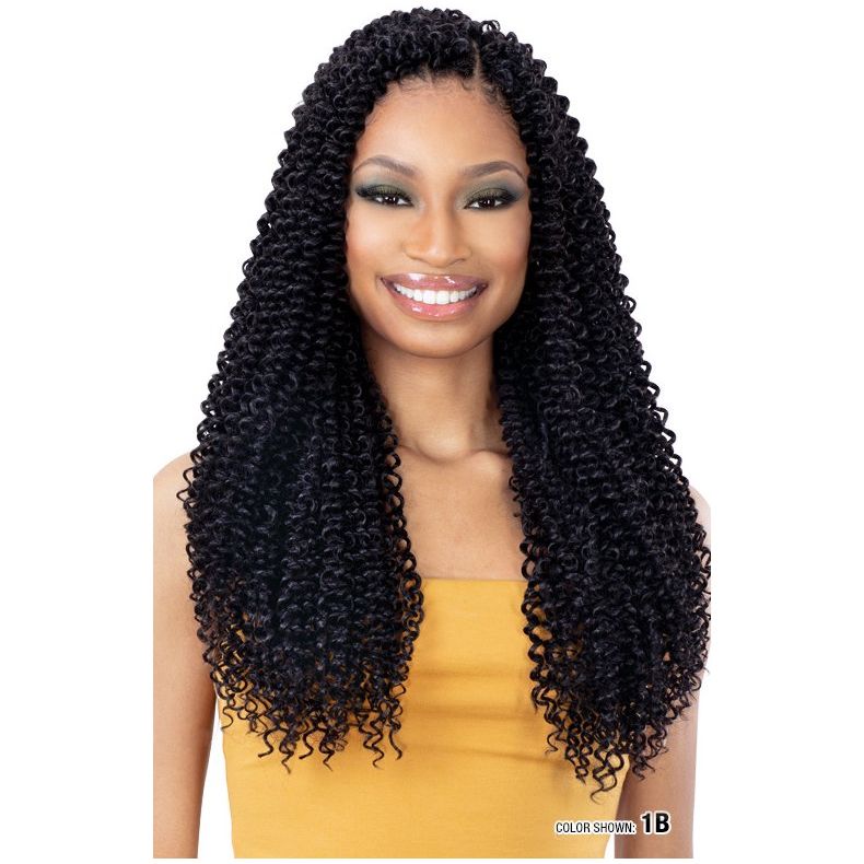 Shake-N-Go Freetress Braid Crochet - 3X Pacific Curl 18” - Beauty Exchange Beauty Supply