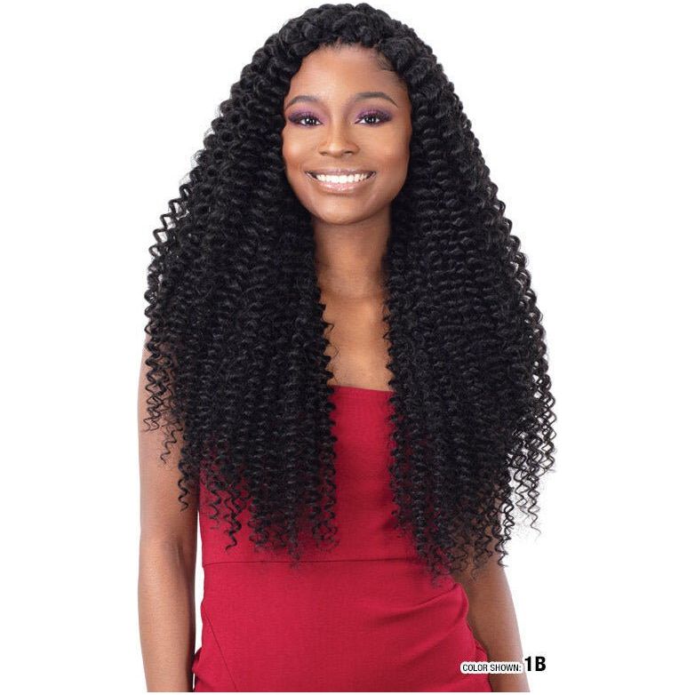 Shake-N-Go Freetress Braid Crochet - 3X Pearl Curl 18” - Beauty Exchange Beauty Supply