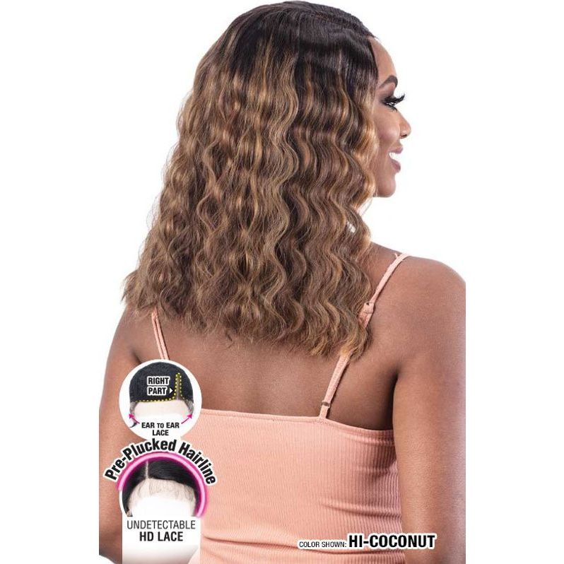 Shake-N-Go Freetress Equal Level Up Synthetic HD Lace Front Wig - Eliana - Beauty Exchange Beauty Supply