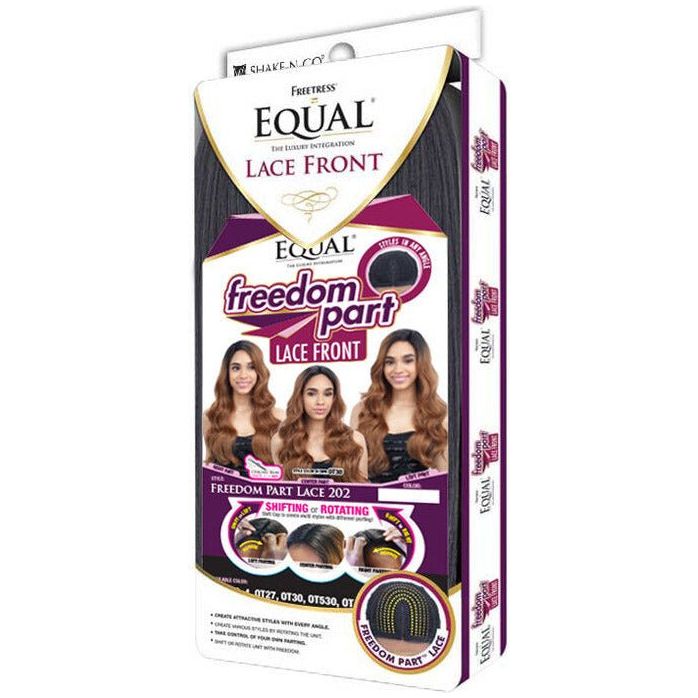 Shake-N-Go Freetress Equal Synthetic Freedom Part Lace Front Wig - Free Part Lace 202 - Beauty Exchange Beauty Supply