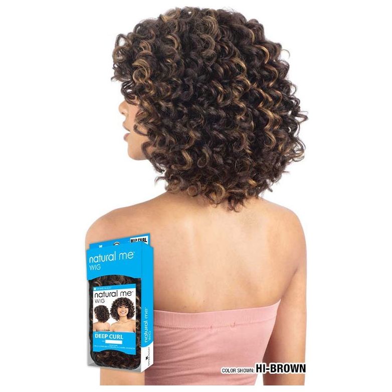 Shake-N-Go Natural Me Synthetic Full Wig - Deep Curl - Beauty Exchange Beauty Supply