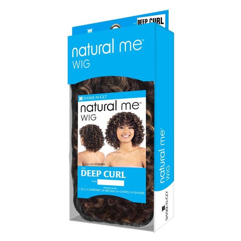 Shake-N-Go Natural Me Synthetic Full Wig - Deep Curl - Beauty Exchange Beauty Supply