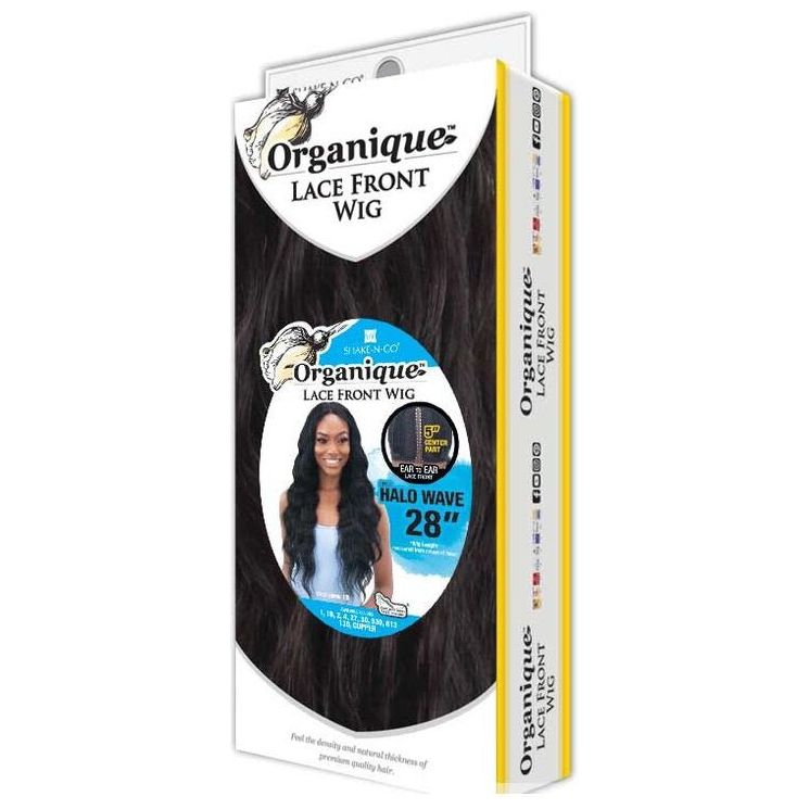 Shake-N-Go Organique Synthetic Lace Front Wig - Halo Wave 28" - Beauty Exchange Beauty Supply