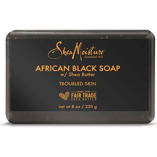 Shea Moisture African Black Soap Bar Soap 8oz - Beauty Exchange Beauty Supply