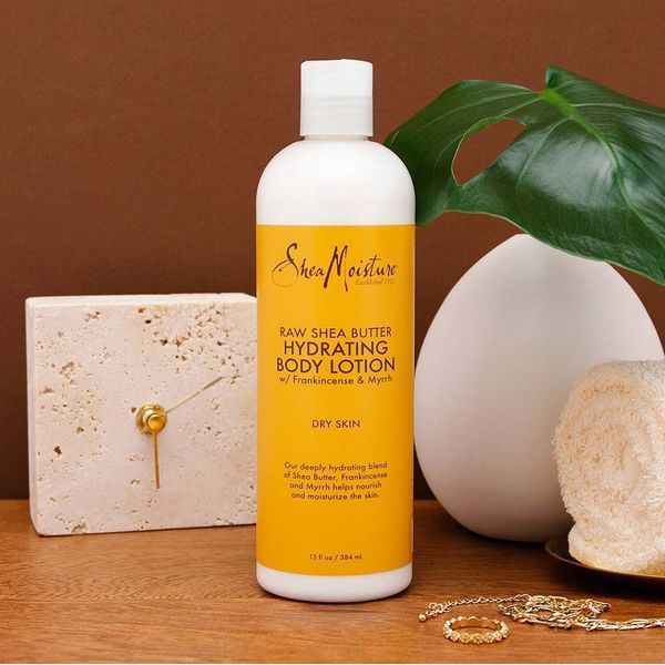 Shea Moisture Raw Shea Butter Hydrating Body Lotion 13oz - Beauty Exchange Beauty Supply