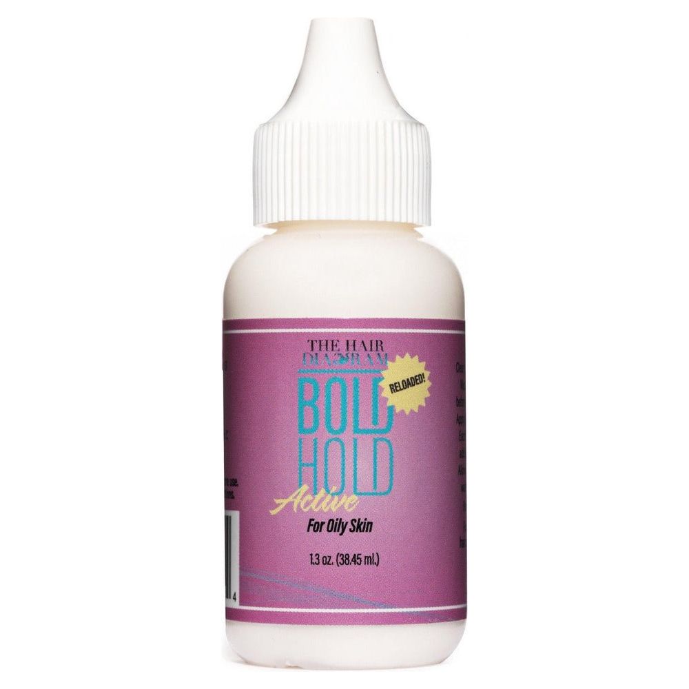 The Hair Diagram Bold Hold Active Reloaded Wig Lace Glue Adhesive 1.3oz - Beauty Exchange Beauty Supply