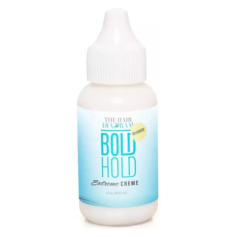 The Hair Diagram Bold Hold Extreme Creme Wig Lace Glue Adhesive 1.3oz - Beauty Exchange Beauty Supply