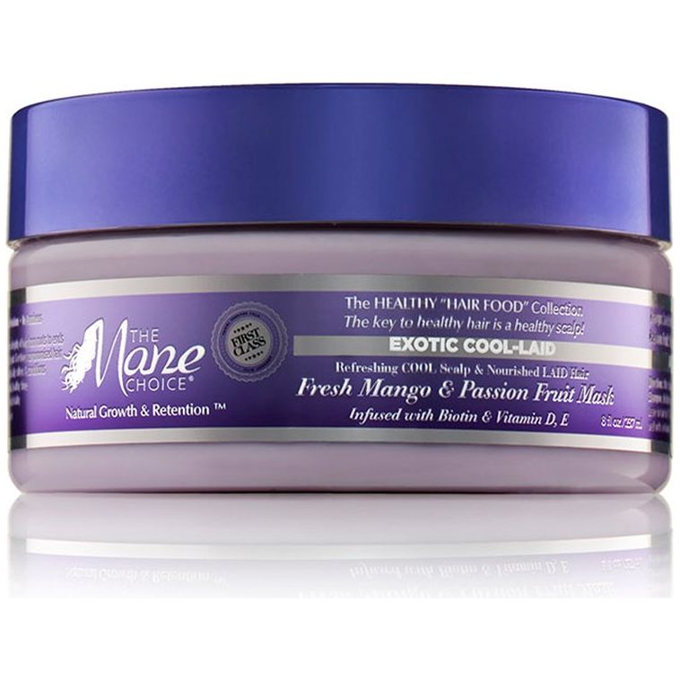 The Mane Choice Exotic Cool-Laid Fresh Mango & Passion Fruit Mask 8oz - Beauty Exchange Beauty Supply