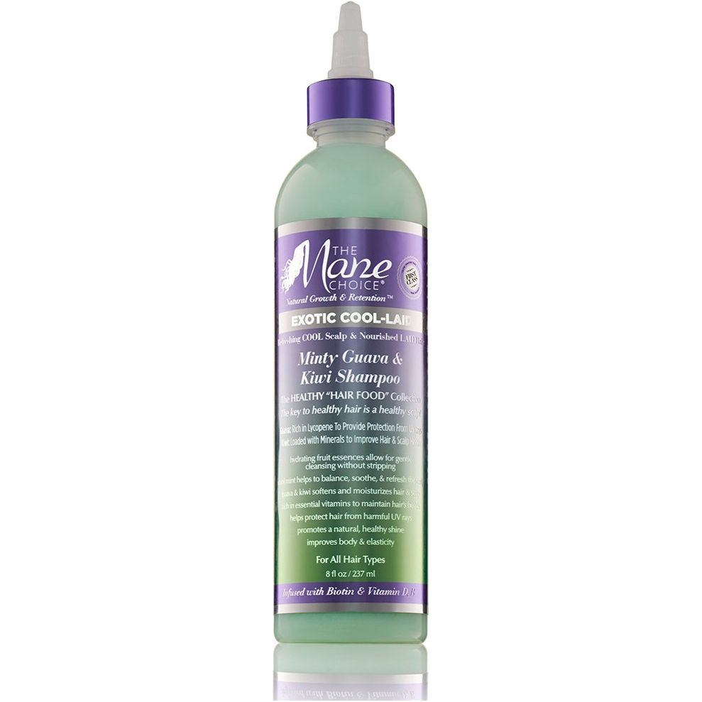 The Mane Choice Exotic Cool-Laid Minty Guava & Kiwi Shampoo 8oz - Beauty Exchange Beauty Supply