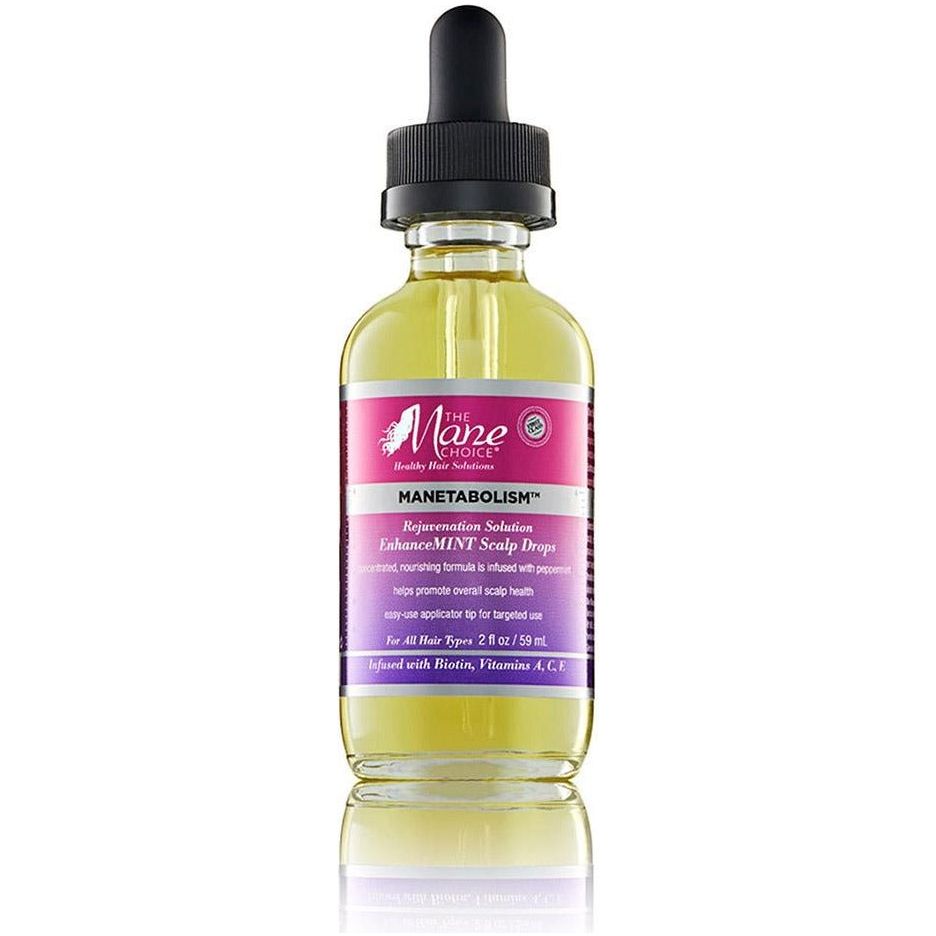 The Mane Choice Manetabolism Rejuvenation Solution EnhanceMINT Scalp Drops 2oz - Beauty Exchange Beauty Supply