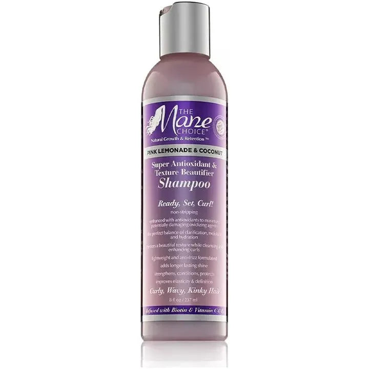 The Mane Choice Pink Lemonade & Coconut Super Antioxidant & Texture Beautifier Shampoo 8oz - Beauty Exchange Beauty Supply