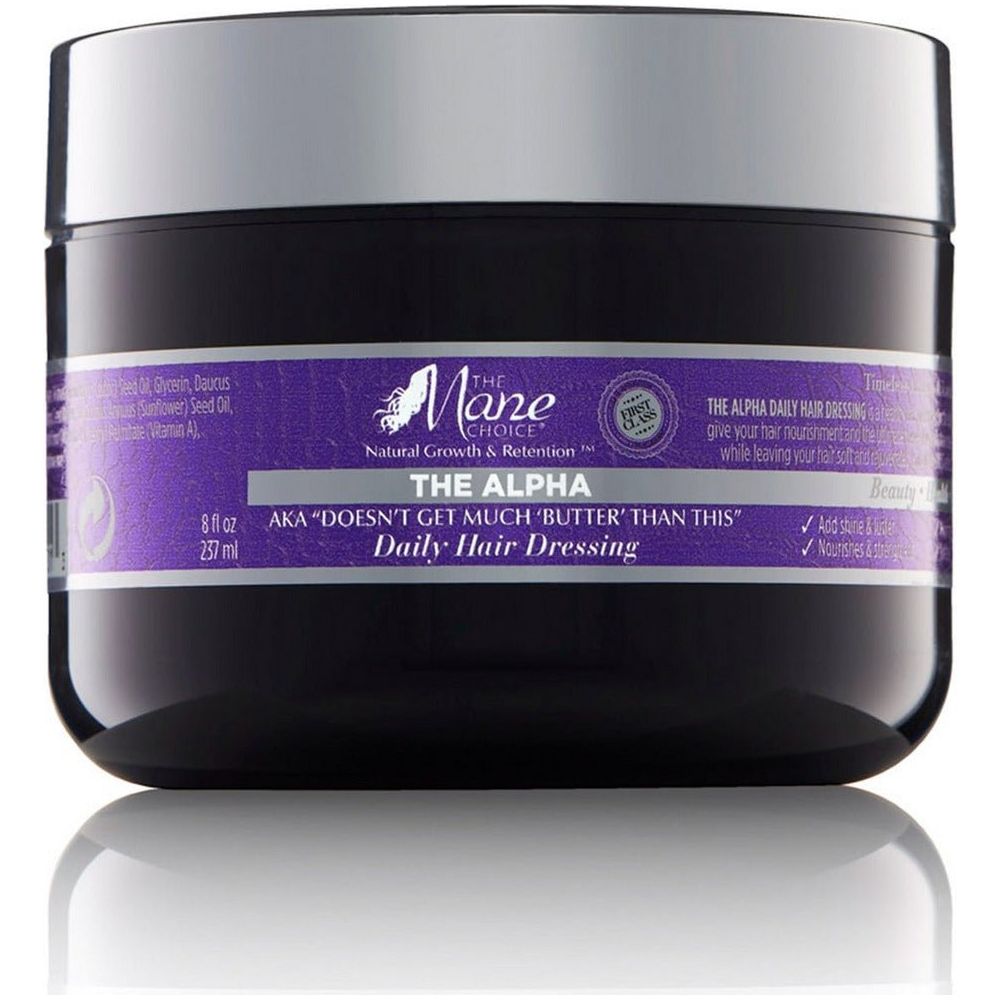 The Mane Choice The Alpha Doesn't Get Much "BUTTER" Than This Daily Hair Dressing 8oz - Beauty Exchange Beauty Supply