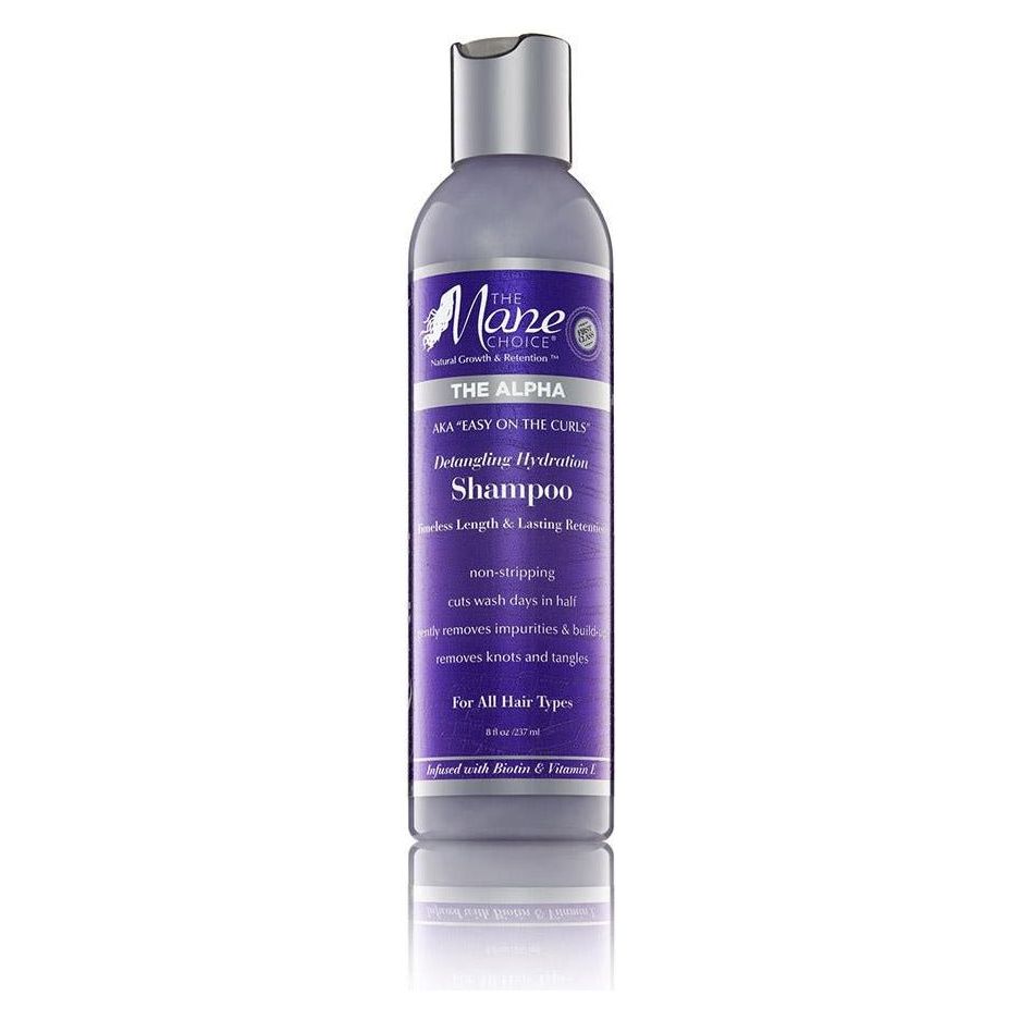 The Mane Choice The Alpha Easy On The Curls Detangling Hydration Shampoo 8oz - Beauty Exchange Beauty Supply