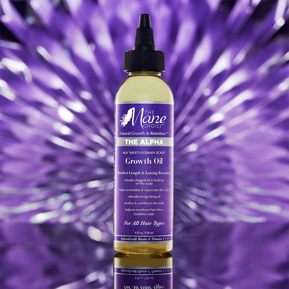 The Mane Choice The Alpha Multi-Vitamin Scalp Nourishing Growth Oil 4oz - Beauty Exchange Beauty Supply