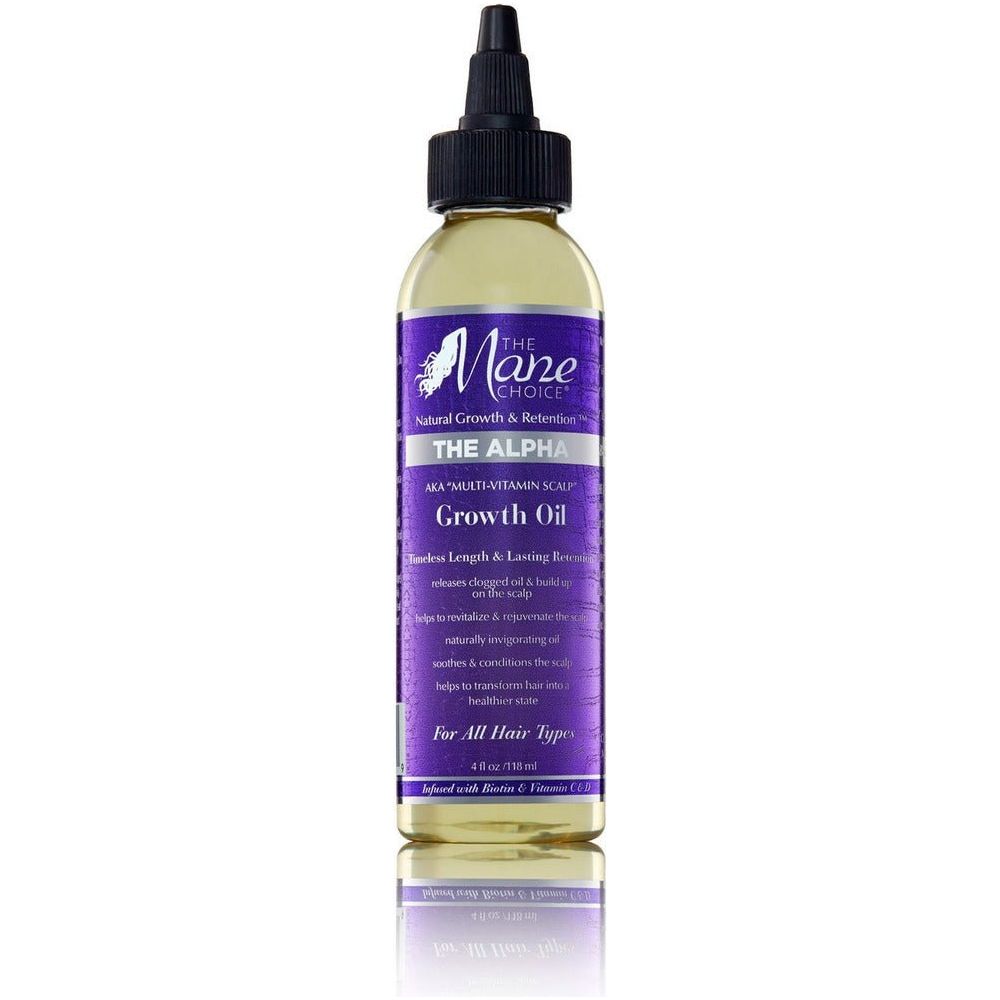 The Mane Choice The Alpha Multi-Vitamin Scalp Nourishing Growth Oil 4oz - Beauty Exchange Beauty Supply