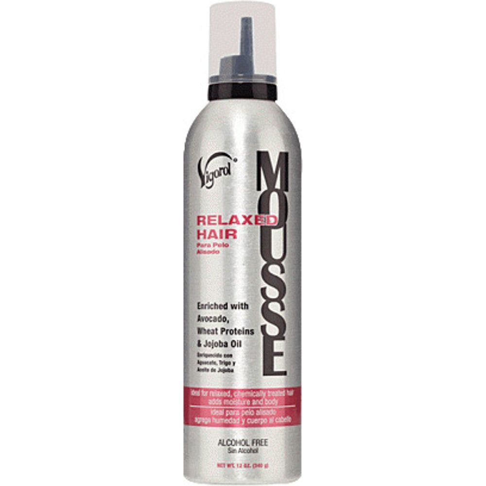 Vigorol Mousse Relaxed Hair 12 oz - Beauty Exchange Beauty Supply