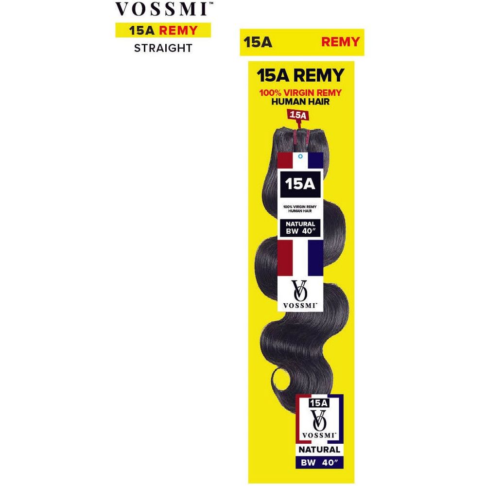 VOSSMI 15A VIRGIN REMY 100% PREMIEM HUMAN HAIR SINGLE BUNDLE - Beauty Exchange Beauty Supply